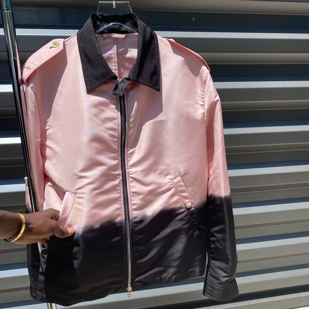 ALEXANDER MCQUEEN
DIP DYE NYLON SHIRT JACKET
